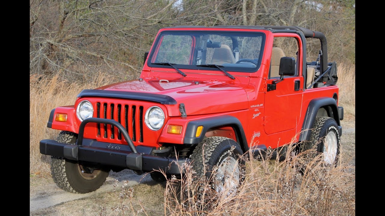 1999 Jeep Wrangler test drive