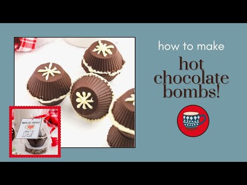 How to Make Mocha Hot Chocolate Bombs