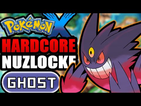 Pokémon X Hardcore Nuzlocke - Ghost Type Pokémon Only! (No items, No overleveling)