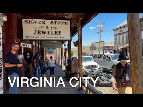 VIRGINIA CITY [4K] - C St, Nevada