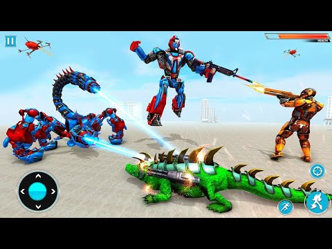 Scorpion Robot Car Games 3D