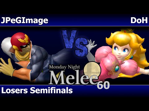 MNM 60 Melee - JPeGImage (C Falcon) vs DoH (Peach) - Losers Semifinals