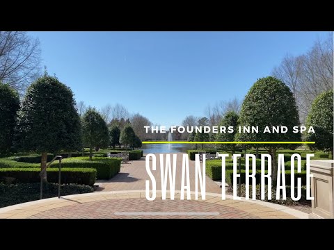 Brunch at Swan Terrace, in the Founders Inn and Spa