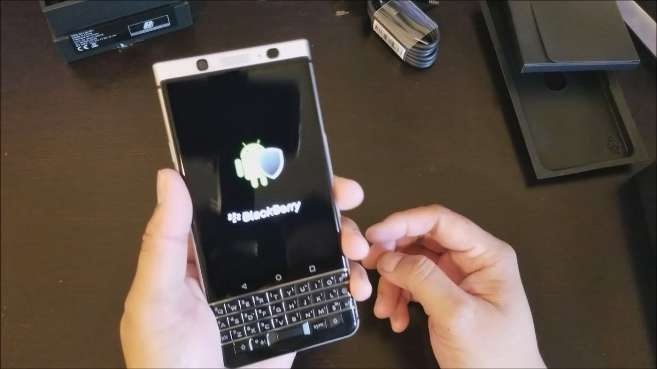 Blackberry KEYone Unboxing/Inital Setup & Impressions!