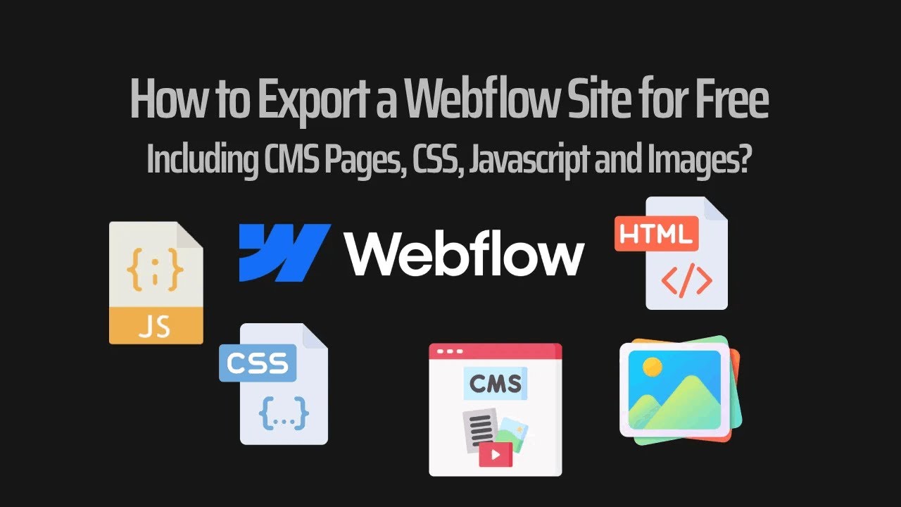 How to Export CMS Pages on Webflow for FREE