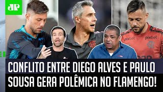 ‘O Diego Alves brigou com o Paulo Sousa, e ele sabe que…’: Conflito no Flamengo gera debate