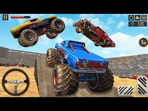 Monster Truck Derby Crash Stunts #11 | Android Gameplay | Friction Games