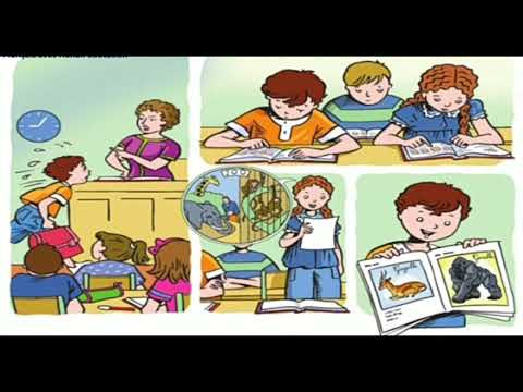 #Unité7 : #Dialogue 7 : Une journée en classe. #coquelicot_cp #CP