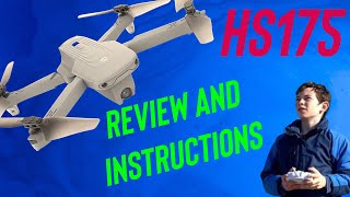 Holy Stone HS175 Review and Instructions, Great GPS Foldable Drone with lots of Features For $140!