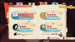Adventure Time: Pirates of the Enchiridion (PS4) Leveling up in Fire Kingdom & Continuing Story