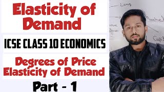 Elasticity of Demand Class 10 Icse | Price Elasticity of Demand| ICSE Economics Class 10 |