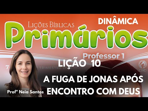 Lesson 10 Primary: Jonah's Flight After His Encounter with God (Sunday School 1st Quarter 2026) #...