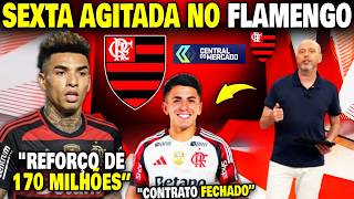 🚨ALERTA URGENTE! NEGÓCIO FECHADO! REFORÇO DE LUXO CHEGANDO NO MENGÃO?! NOTICIAS DO FLAMENGO!