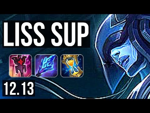 LISSANDRA & Lucian vs YUUMI & Ezreal (SUP) | 5.3M mastery, 1/0/12, 1300+ games | KR Diamond | 12.13