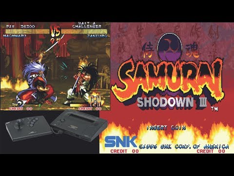 Samurai Shodown 3 Neo Geo - C&M Playthrough