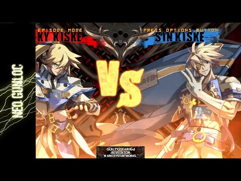 Guilty Gear Xrd -Revelator- Ky Kiske vs. Sin Kiske