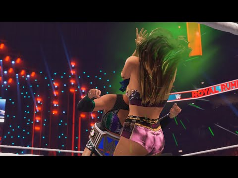 WWE2K22 - MyRise (GAIA GRACE) SmackDown Ep - 19 No One Ready is Ready for Asuka! Or Beth Phoenix!
