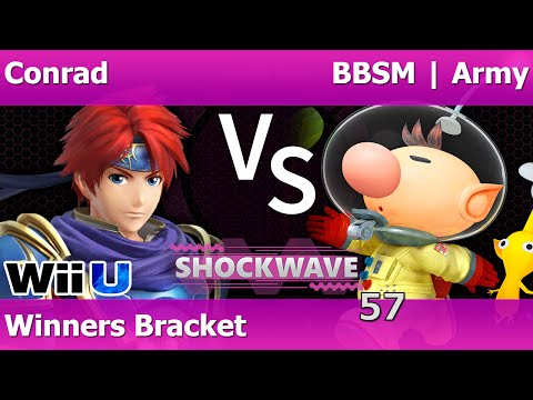 SW 57 Smash 4 - Conrad (Roy) vs BBSM | Army (Olimar) - Winners Bracket