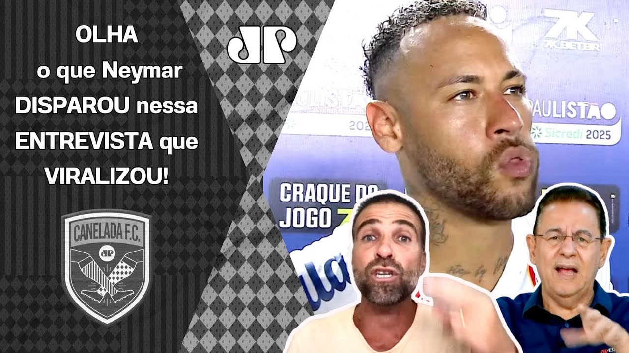 "O Neymar BOTOU O P@U NA MESA, cara! OLHA ISSO! ELE FALOU que..." Entrevista no Santos REPERCUTE!