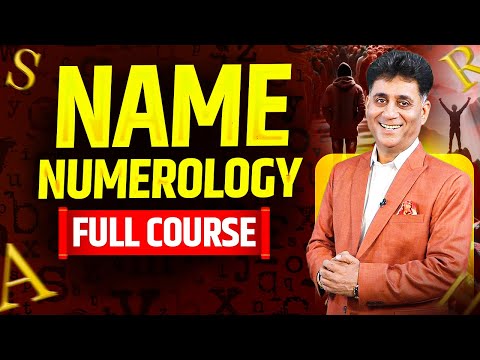 Name Numerology Course | Full Course of Name Numerology | Numerology | Arviend Sud