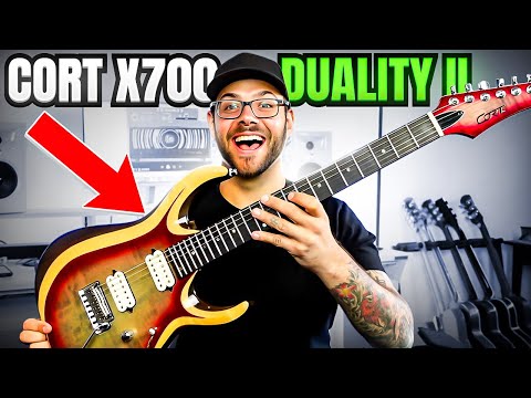 Cort X700 DUALITY II | X Series Duality II Double Cutaway Electric Guitar, Lava Burst. New with Full Warranty! image 20
