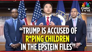 Rep. Ted Lieu Claims President Trump is Accused of Raping Children in the Epstein Files | N18G