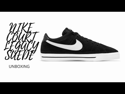 NIKE COURT LEGACY SUEDE UNBOXING