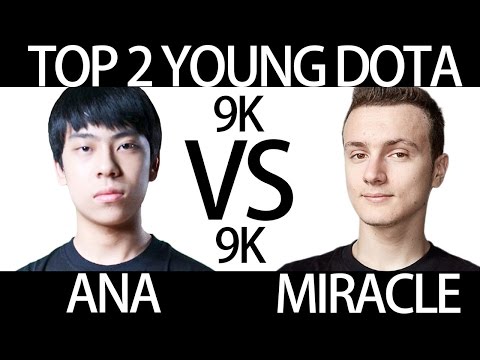 Top 2 Young Dota Player 9K vs 9K Troll by ANA vs Miracle Templar Assassin