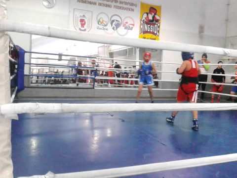 boxing sparring Gazarov Karen