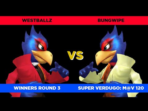 Westballz (Red Falco) vs. Bungwipe (Neutral) - Winners Round 3 | Super Verdugo: M@V 120 SSBM