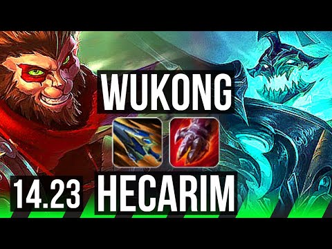 WUKONG vs HECARIM (JGL) | KR Master | 14.23