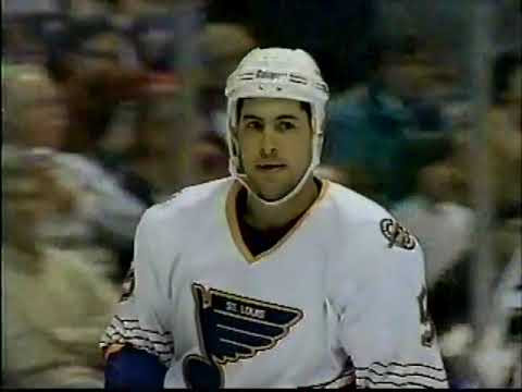 1994-95 NHL St. Louis Blues vs Calgary Flames