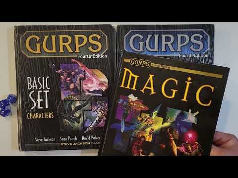 Sick of D&D Magic? GURPS Magic overview