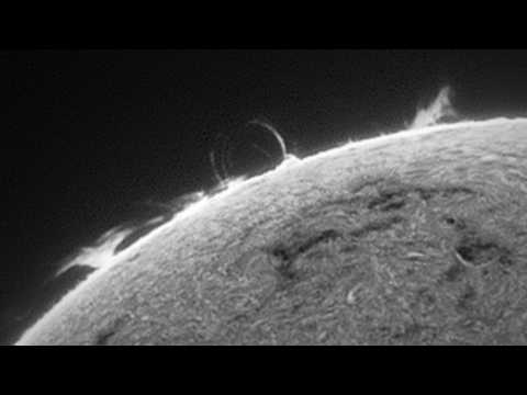 I Pointed my Telescope at The Sun and Captured This!