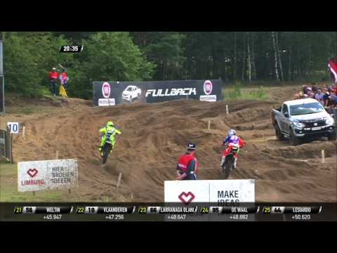 Jonass passes Seewer - Fiat Professional MXGP of Belgium