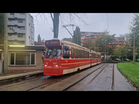 Tram 6 | Leidschendam Noord - Den Haag Leyenburg | storm Benjemin | HTM 3131 | 2025