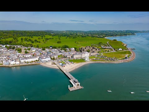 Anglesey  Aerial 4k Drone Video.