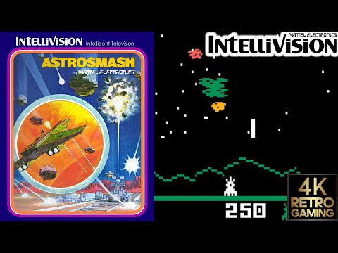 Astrosmash Intellivision 4k Gameplay
