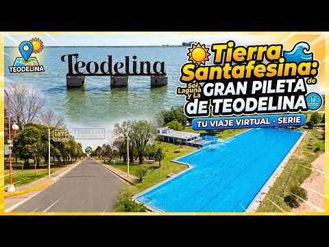 Tierra Santafesina Sol , laguna y La gran pileta de Teodelina.