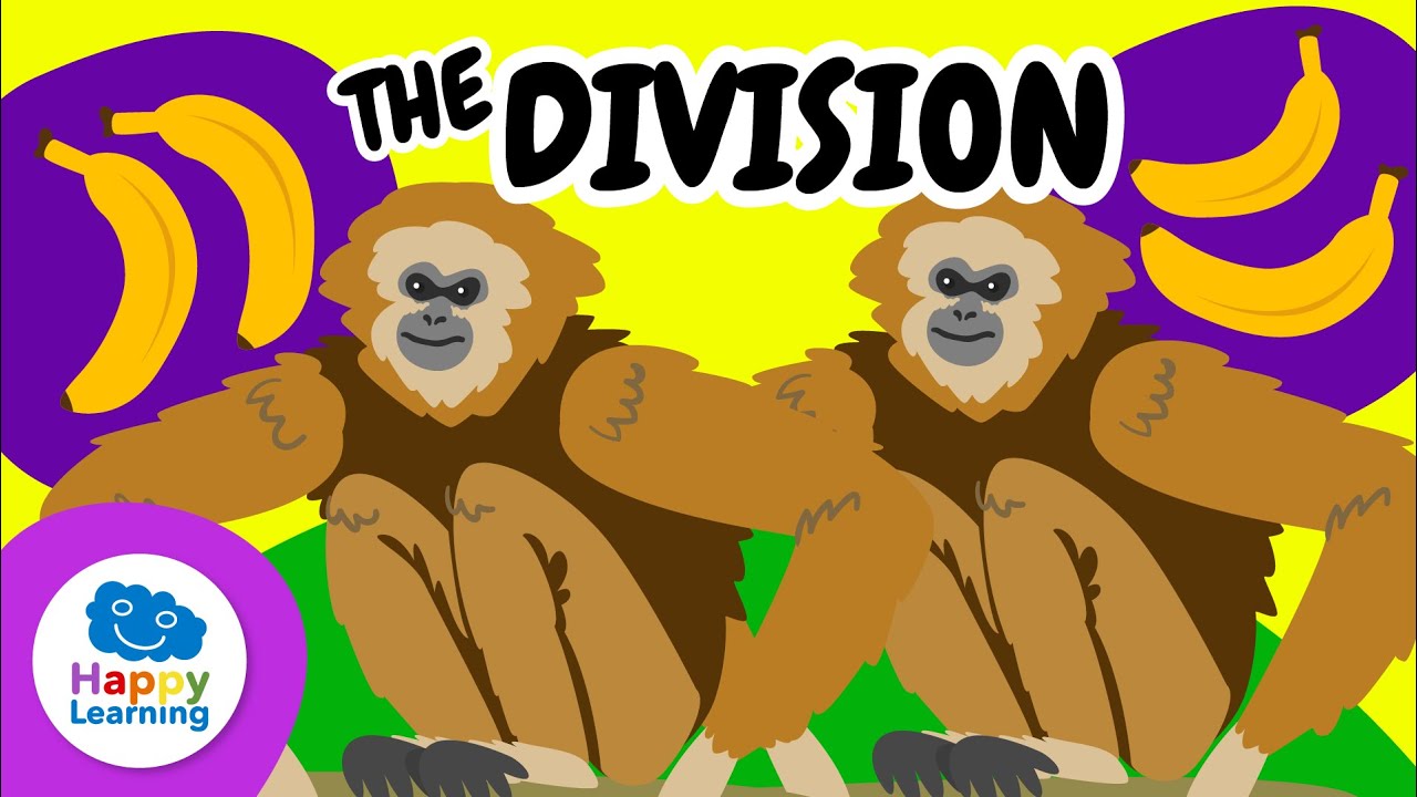 ➗✨ Learn All About DIVISION | Educational Math Videos for Children | @HappyLearningENG