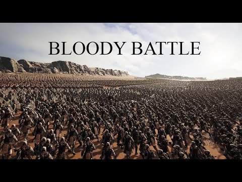 THE BLOODY BATTLE OF ORCS VS DWARVES EPIC FANTASY BATTLE SIMULATOR