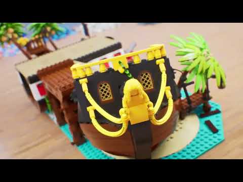 LEGO Pirates of Barracuda Bay - Legendary Pirate Ship Animation