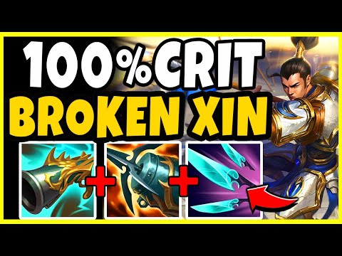 CRIT XIN ZHAO IS SO STRONG I MADE THE ENEMY RAGEQUIT!
