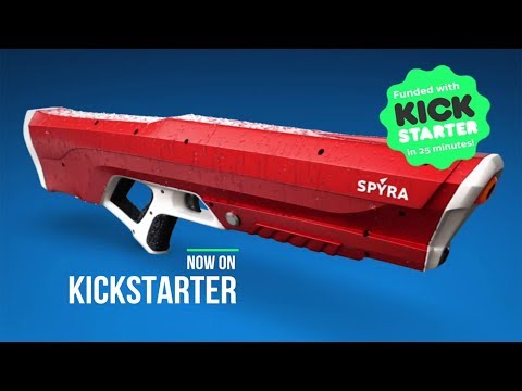Spyra One, the Next Generation of Water Guns + More Products That Found Crowdfunding Success