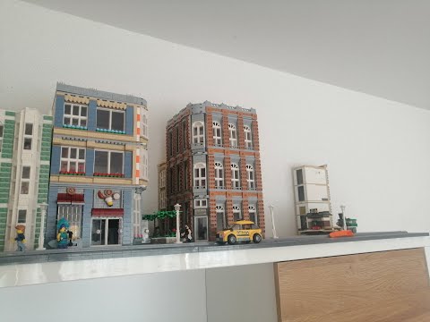 Bau einer Lego-Stadt Teil 24 - Das "Chez Albert" Restaurant (mit Tonstudio und Wohnung) [3]