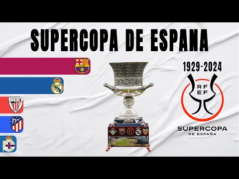 Supercopa de España All Winners (1941-2024) | Spanish Super Cup