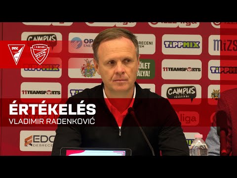 Vladimir Radenković értékelése | DVSC - DVTK | 3-2 | 2026.01.25. | Fizz Liga | DVTK TV