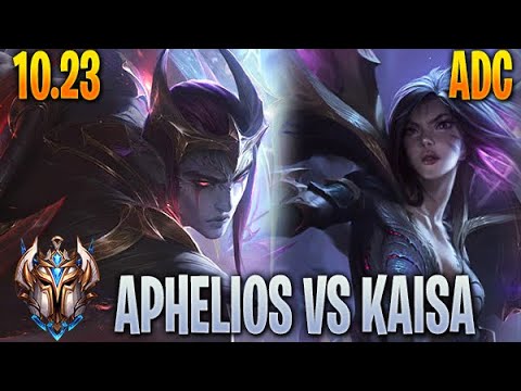 Aphelios vs Kaisa - ADC - 10.23 Challenger