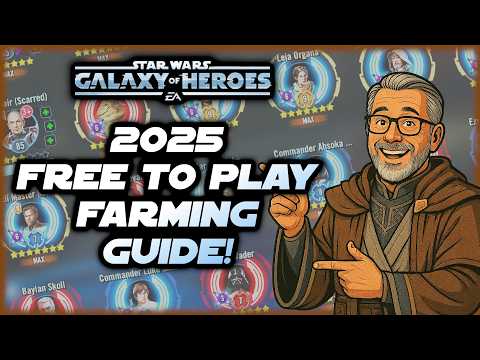 Nooch2Gud's 2025 Free to Play Farming Guide for Star Wars Galaxy of Heroes!
