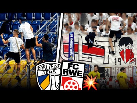 Trouble at the fence, provocations & a derby without hooligans? (Jena vs. Erfurt)